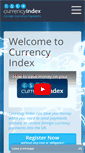 Mobile Screenshot of currencyindex.co.uk